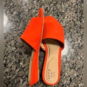 Orange Sandals